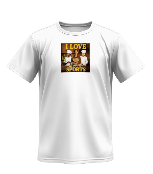 Tričko I LOVE WOMEN'S SPORTS