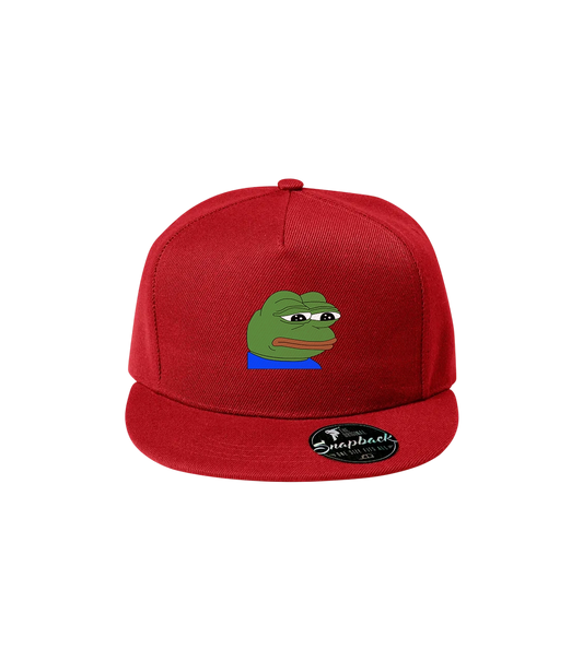 Snapback Pepe The Sad Frog