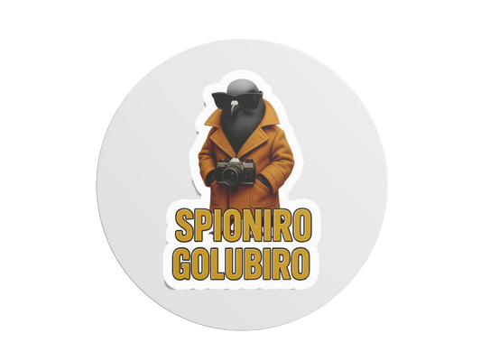 Samolepka Spioniro Golubiro