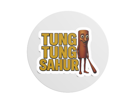 Samolepka Tung Tung Sahur