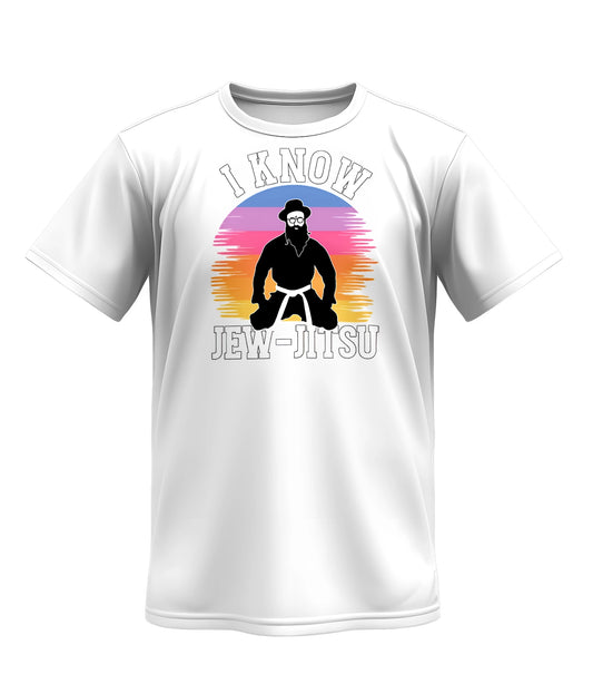 Tričko I Know Jew-Jitsu
