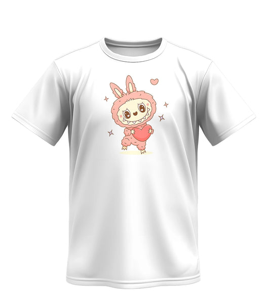 Tričko Labubu se srdíčkem