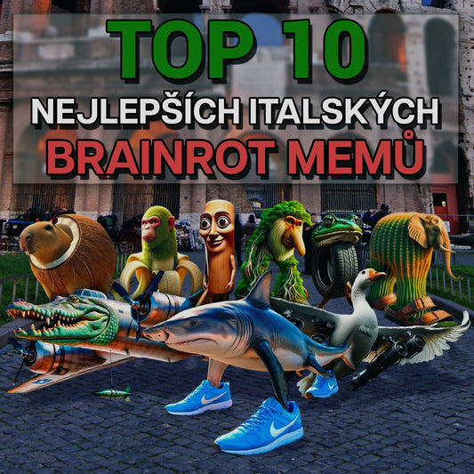 Top 10 italských brainrot memů