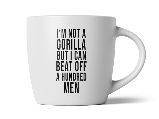 Hrníček 100 Men VS Gorilla