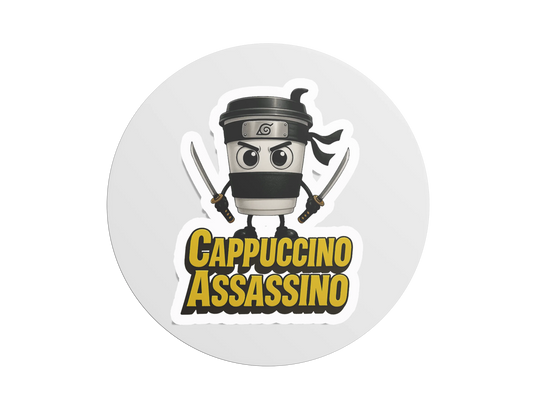 Samolepka Cappuccino Assassino